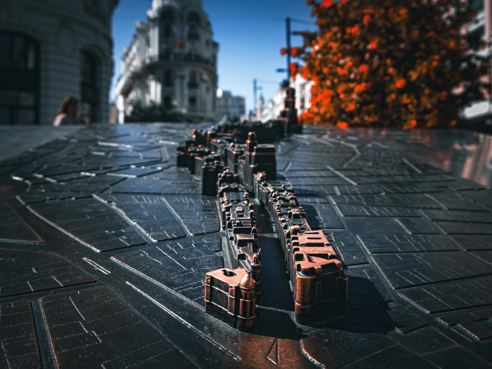 La ciudad en miniatura — fotografía de Carlos Grattelly en Madrid